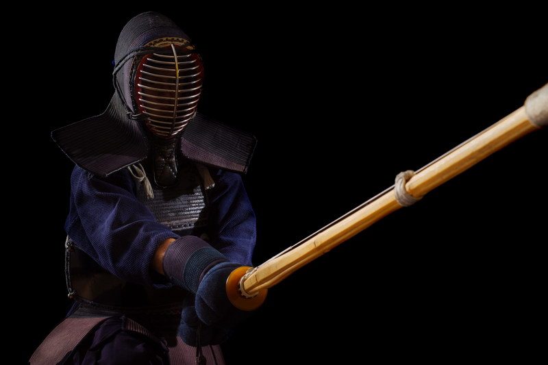 Shinai de kendo